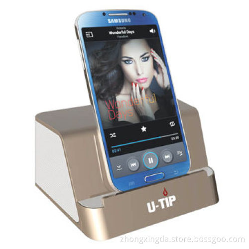 Built in mic, intelligent voice desktop Bluetooth wireless speaker for iPad with NFC function